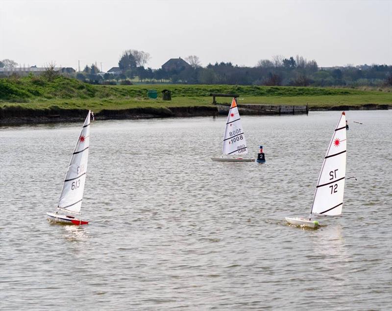 UK RC Laser Association TT at Medway photo copyright Amy Brown taken at Medway Yacht Club and featuring the RC Laser class