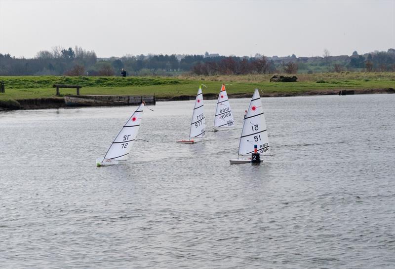 UK RC Laser Association TT at Medway photo copyright Amy Brown taken at Medway Yacht Club and featuring the RC Laser class