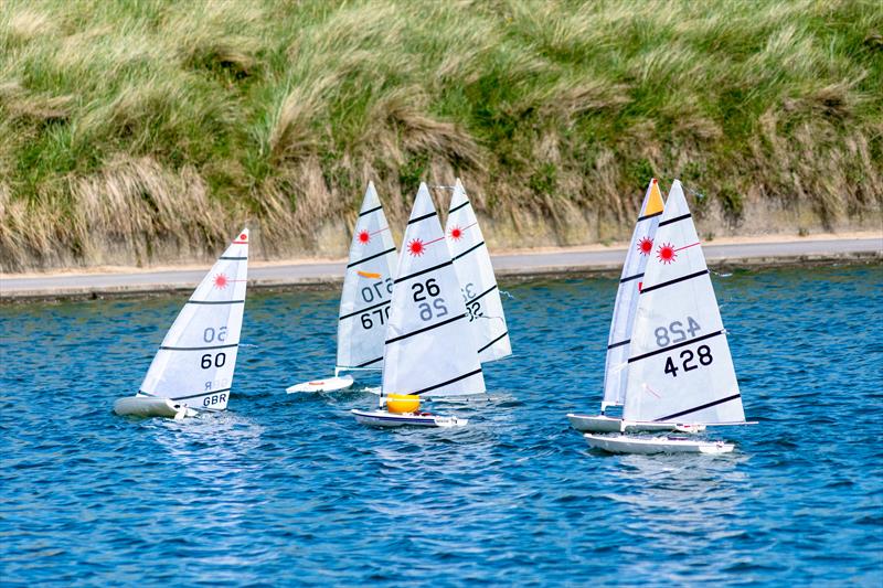 RC Laser National and Northern District TT at Fleetwood photo copyright Amy Brown taken at Fleetwood Model Yacht Club and featuring the RC Laser class