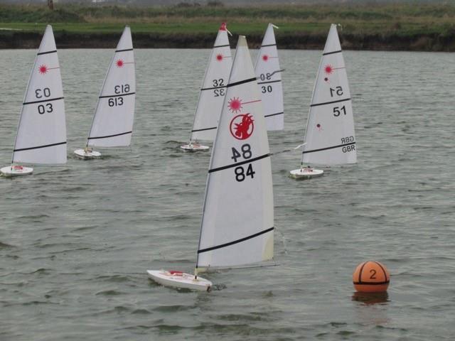 RC Laser Winter Series event 4 at Medway photo copyright Tim Townsend taken at Medway Yacht Club and featuring the RC Laser class