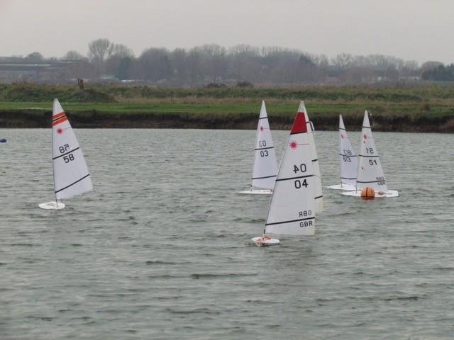 RC Laser Winter Series event 4 at Medway photo copyright Tim Townsend taken at Medway Yacht Club and featuring the RC Laser class