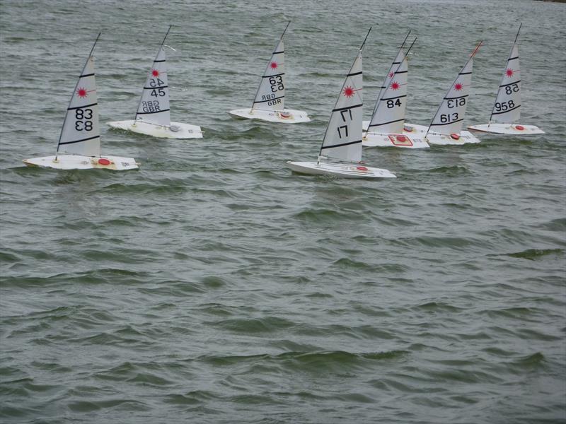 RC Laser Winter Series event 9 at Medway photo copyright Jamie Blair taken at  and featuring the RC Laser class