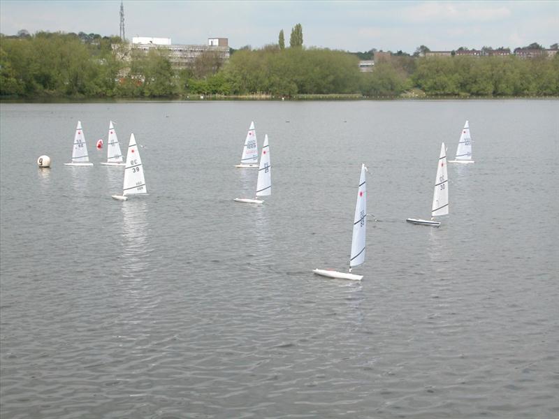 RC Laser TT at Kingsmill  photo copyright Mark Robertson taken at Kingsmill Model Boat Club and featuring the RC Laser class