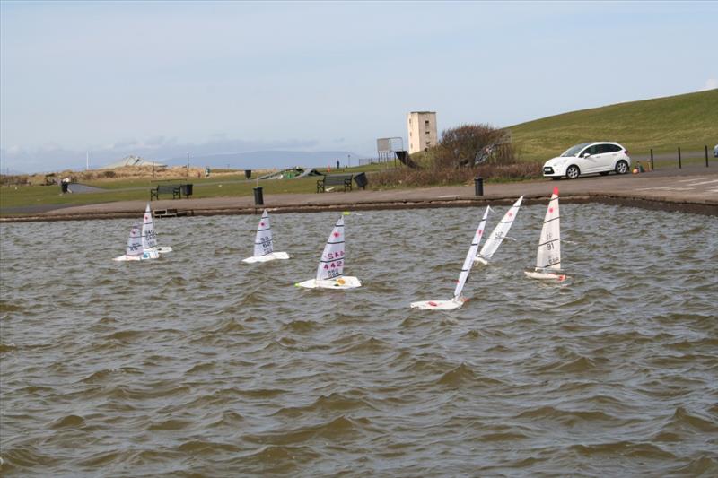 RC Laser TT At Ayr Bay photo copyright Bill Lees taken at  and featuring the RC Laser class