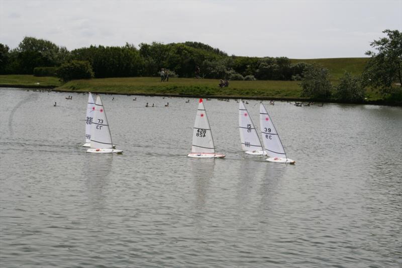 RC Laser TT at Blackpool and Fylde MBC photo copyright Andy Kissick taken at Blackpool & Fylde Model Boat Club and featuring the RC Laser class