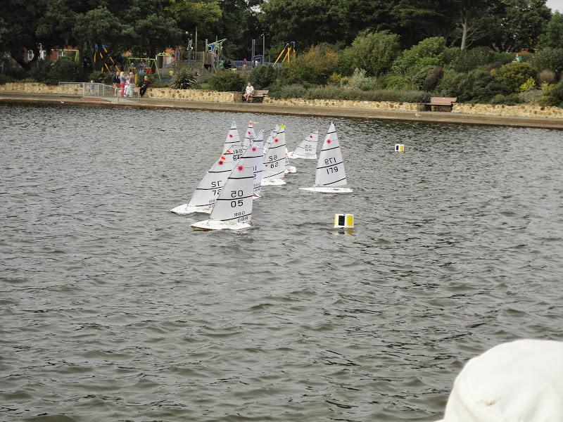 Th wind picked up after lunch at the Eastbourne RC Laser TT photo copyright EDMYC taken at Eastbourne & District Model Yacht Club and featuring the RC Laser class