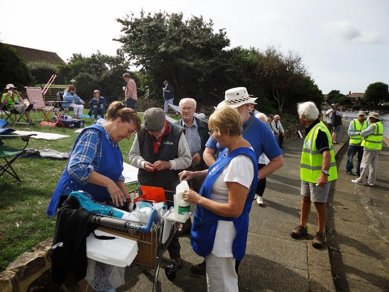 Tea Trolley (now that's being spoilt!) at the Eastbourne RC Laser TT - photo © EDMYC