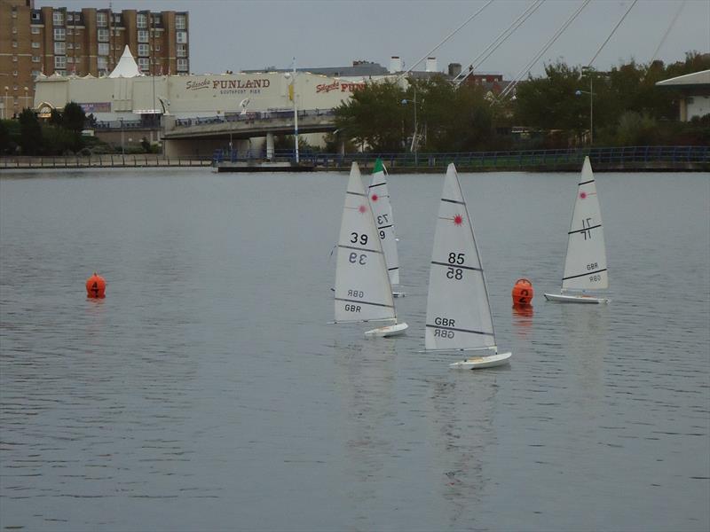 West Lancs RC Laser Northern Series round 2 photo copyright Tony Wilson taken at West Lancashire Yacht Club and featuring the RC Laser class