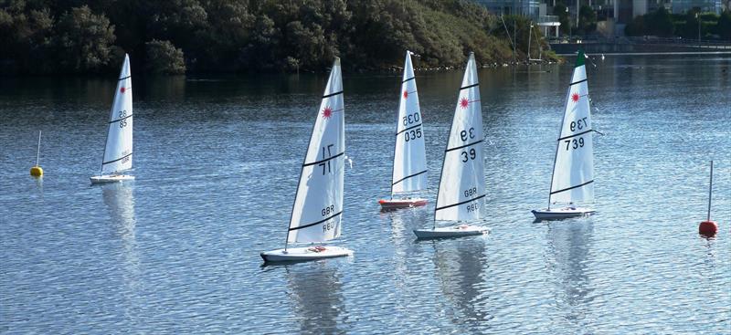 West Lancs RC Laser Northern Series round 2 photo copyright www.rclasers.com taken at West Lancashire Yacht Club and featuring the RC Laser class