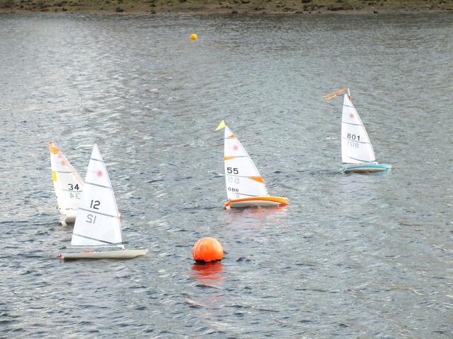 RC Laser Northern District TT at Burwain photo copyright Hugo Chandor taken at Burwain Sailing Club and featuring the RC Laser class