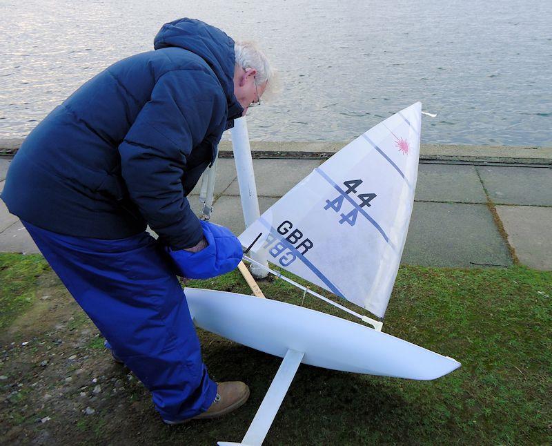 West Lancs RC Laser Northern Series round 6 photo copyright Tony Wilson taken at West Lancashire Yacht Club and featuring the RC Laser class