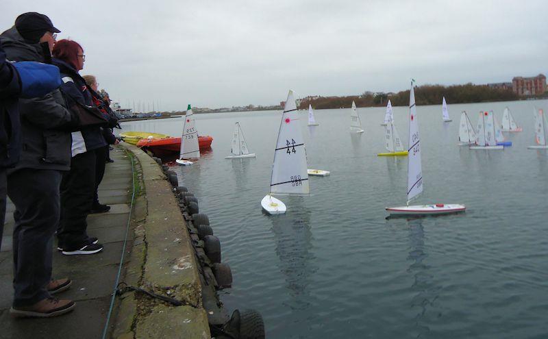 RC Laser Winter Series at Southport, West Lancashire YC photo copyright Tony Wilson taken at West Lancashire Yacht Club and featuring the RC Laser class