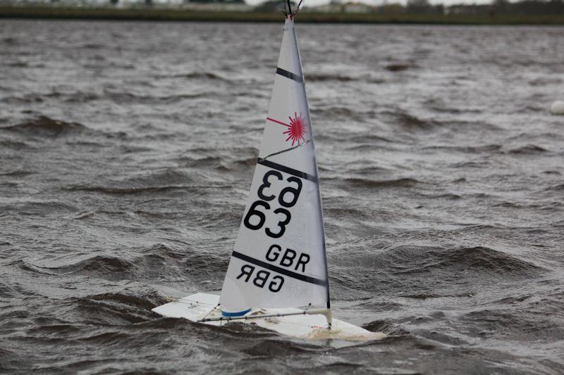 Medway RC Laser Winter Series round 6 photo copyright Leslie Willson taken at  and featuring the RC Laser class