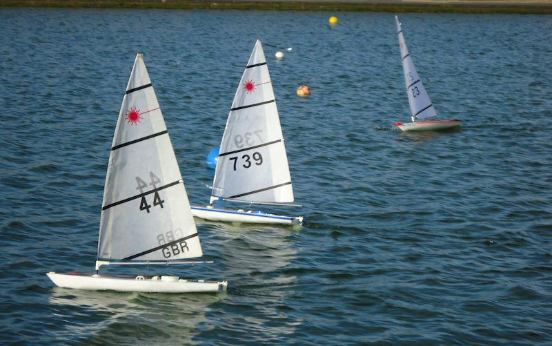 Fleetwood RC Laser Winter Series round 4 photo copyright Tony Wilson taken at Fleetwood Model Yacht Club and featuring the RC Laser class