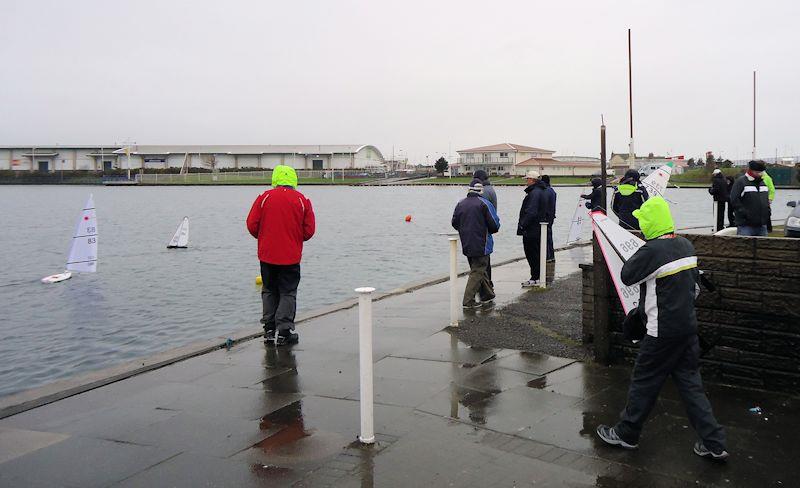 RC Laser and DF65 Winter Series at Southport (West Lancs) photo copyright Tony Wilson taken at West Lancashire Yacht Club and featuring the RC Laser class