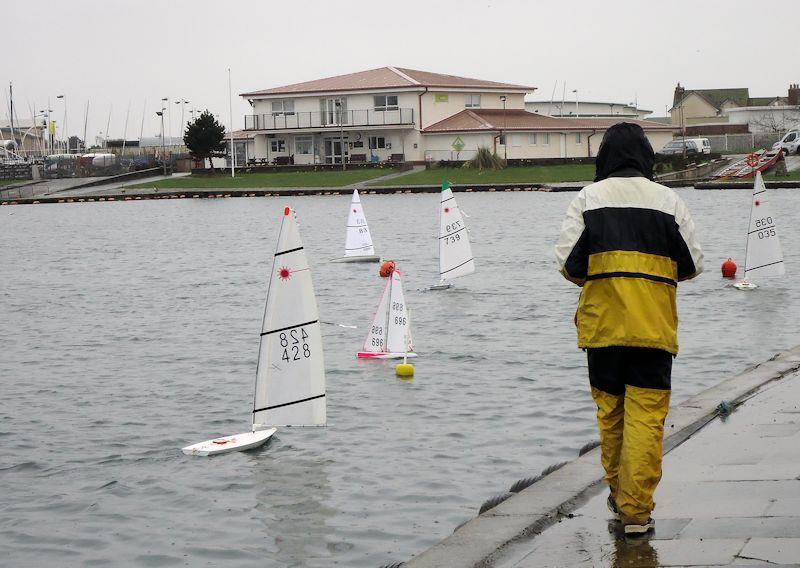 RC Laser and DF65 Winter Series at Southport (West Lancs) photo copyright Tony Wilson taken at West Lancashire Yacht Club and featuring the RC Laser class