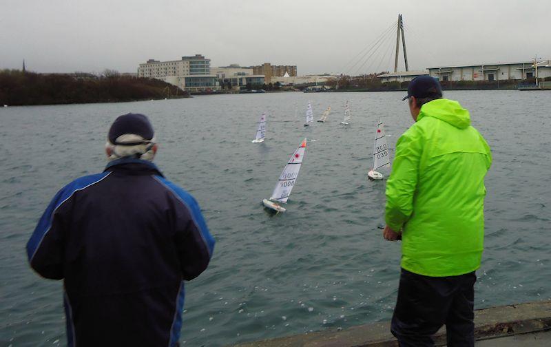 RC Laser and DF65 Winter Series at Southport (West Lancs) - photo © Tony Wilson