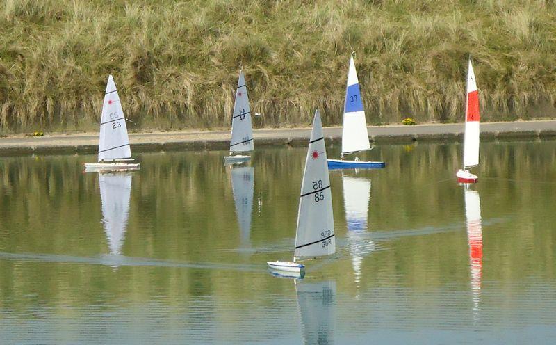 Mustang and RC Laser experience day at Fleetwood photo copyright Tony Wilson taken at Fleetwood Model Yacht Club and featuring the RC Laser class