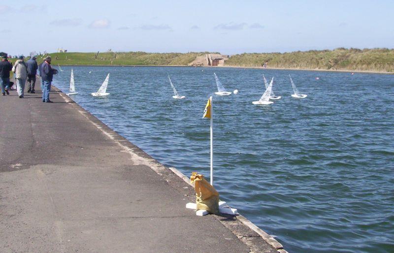 Fleetwood RC Laser Spring Series race days 2-4 photo copyright Trevor Bell taken at Fleetwood Model Yacht Club and featuring the RC Laser class