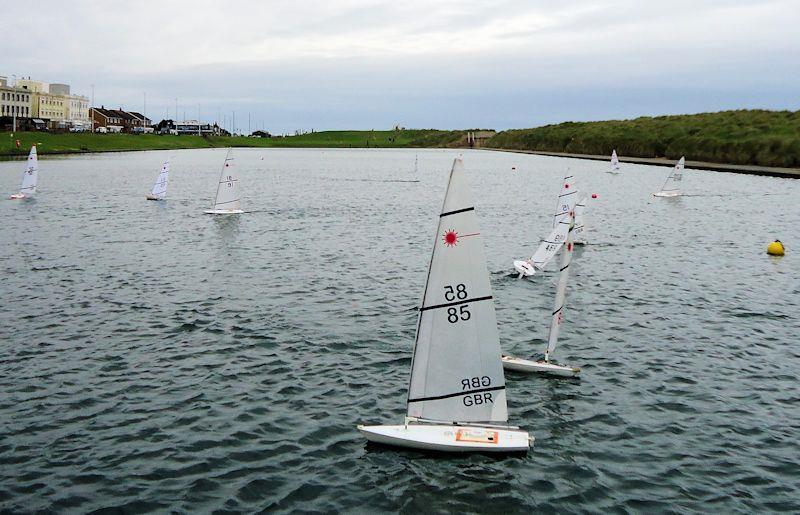 RC Laser Summer Series begins at Fleetwood photo copyright Tony Wilson taken at Fleetwood Model Yacht Club and featuring the RC Laser class