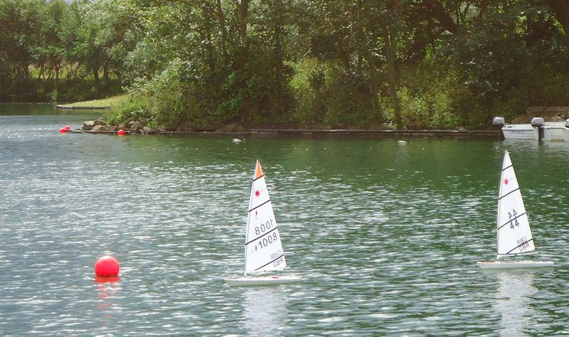 RC Laser National and Northern District TT at Fairhaven Lake photo copyright Malcolm Frary taken at  and featuring the RC Laser class