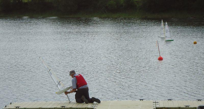 RC Laser Northern District TT at Burwain - July 2019 photo copyright Tony Wilson taken at Burwain Sailing Club and featuring the RC Laser class