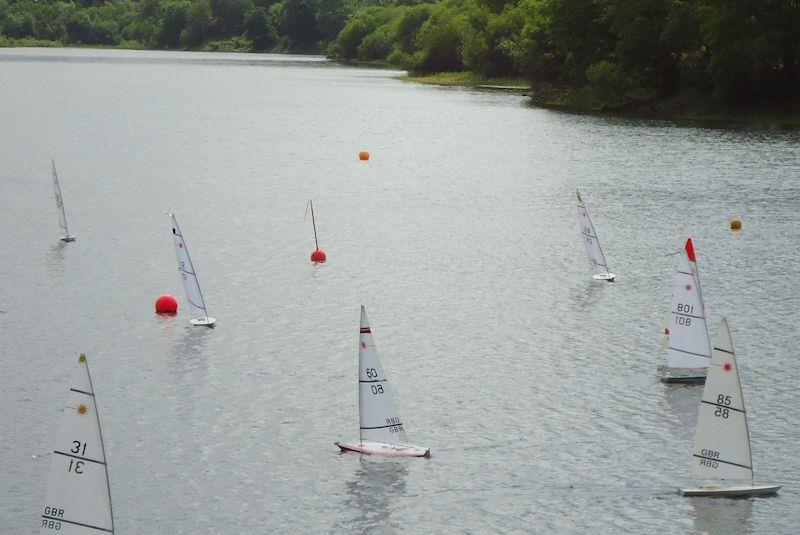 RC Laser Northern District TT at Burwain - July 2019 photo copyright Tony Wilson taken at Burwain Sailing Club and featuring the RC Laser class