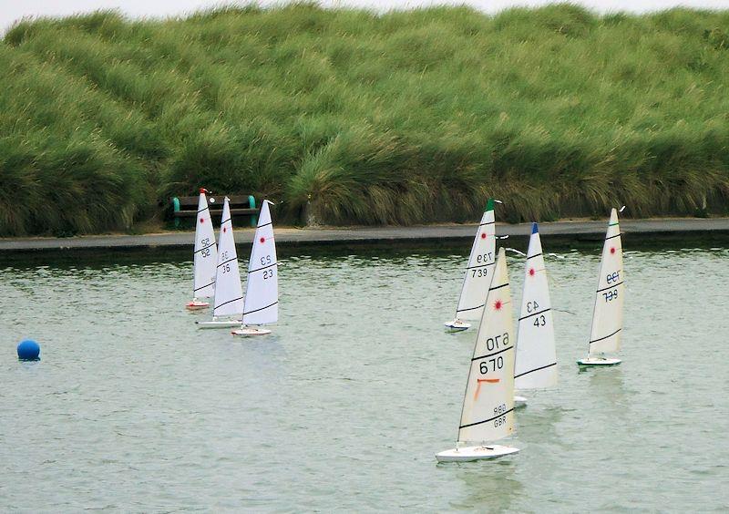 RC Laser racing in Bart's Bash at Fleetwood photo copyright Tony Wilson taken at Fleetwood Model Yacht Club and featuring the RC Laser class