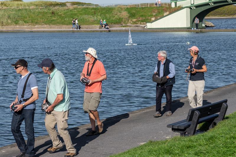 RC Laser UK National Championship at Fleetwood photo copyright Amy Brown taken at Fleetwood Model Yacht Club and featuring the RC Laser class