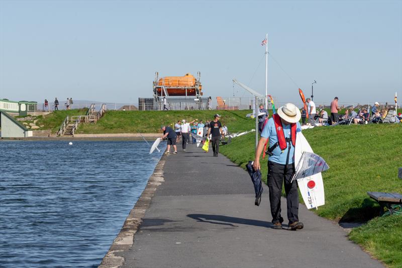 RC Laser UK National Championship at Fleetwood photo copyright Amy Brown taken at Fleetwood Model Yacht Club and featuring the RC Laser class