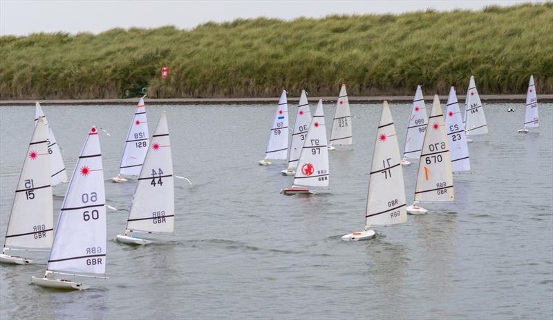 RC Laser UK National Championship at Fleetwood photo copyright Amy Brown taken at Fleetwood Model Yacht Club and featuring the RC Laser class