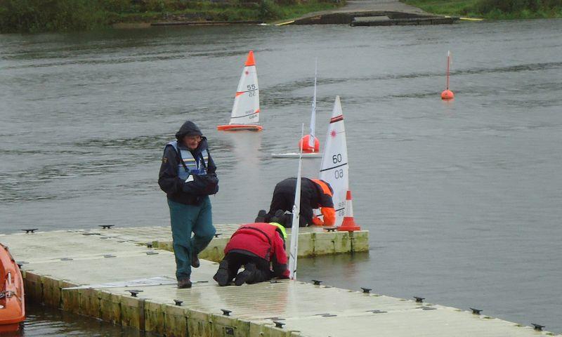 RC Laser Northern District TT at Burwain photo copyright Tony Wilson taken at Burwain Sailing Club and featuring the RC Laser class