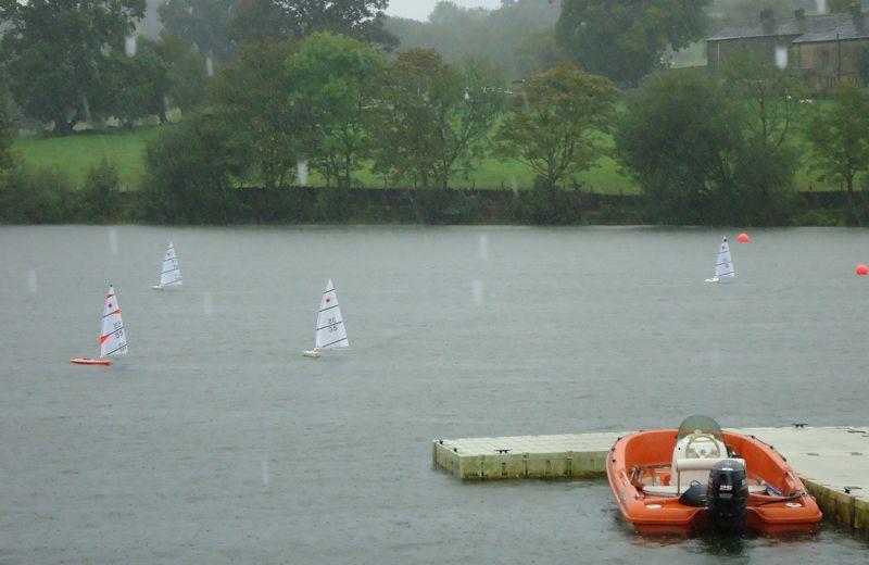 RC Laser Northern District TT at Burwain photo copyright Tony Wilson taken at Burwain Sailing Club and featuring the RC Laser class