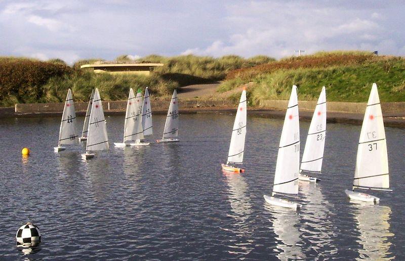 RC Laser Northern Series at Fleetwood photo copyright Trevor Bell taken at Fleetwood Model Yacht Club and featuring the RC Laser class