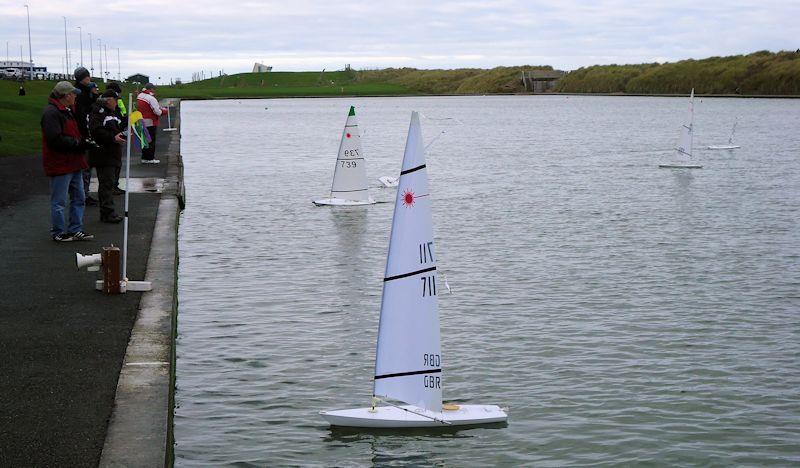 RC Lasers at Fleetwood - last race of 2019 photo copyright Susan Sharman taken at Fleetwood Model Yacht Club and featuring the RC Laser class