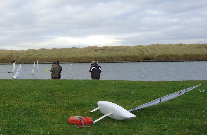 RC Lasers at Fleetwood - last race of 2019 photo copyright Susan Sharman taken at Fleetwood Model Yacht Club and featuring the RC Laser class