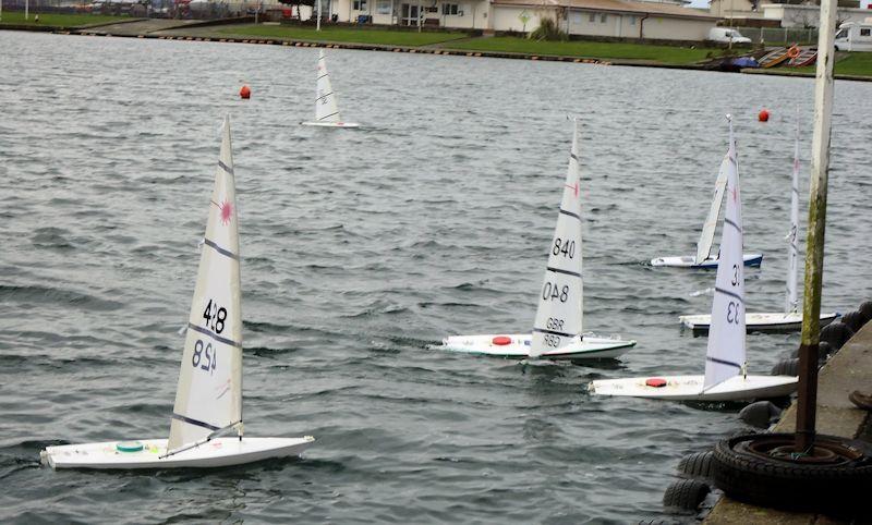 RC Laser Winter Series at West Lancs photo copyright Tony Wilson taken at West Lancashire Yacht Club and featuring the RC Laser class