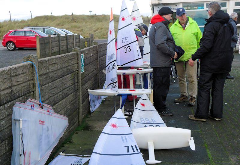 RC Laser Winter Series event at West Lancashire Yacht Club