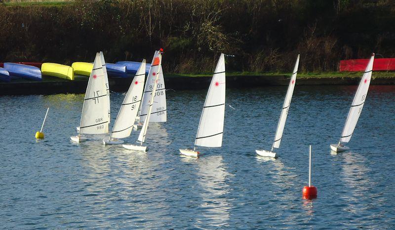 RC Laser Winter Series event 2 at West Lancs photo copyright Tony Wilson taken at West Lancashire Yacht Club and featuring the RC Laser class