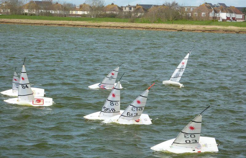 RC Laser Winter Series event 11 at Medway photo copyright Fiona Blair taken at  and featuring the RC Laser class