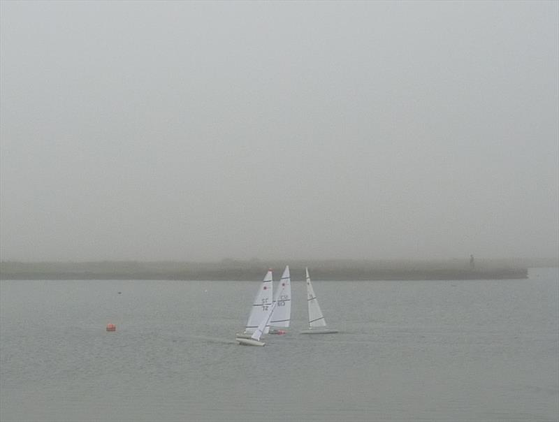 RC Laser Winter Series event 2 at Medway photo copyright Jamie Blair taken at Medway Yacht Club and featuring the RC Laser class