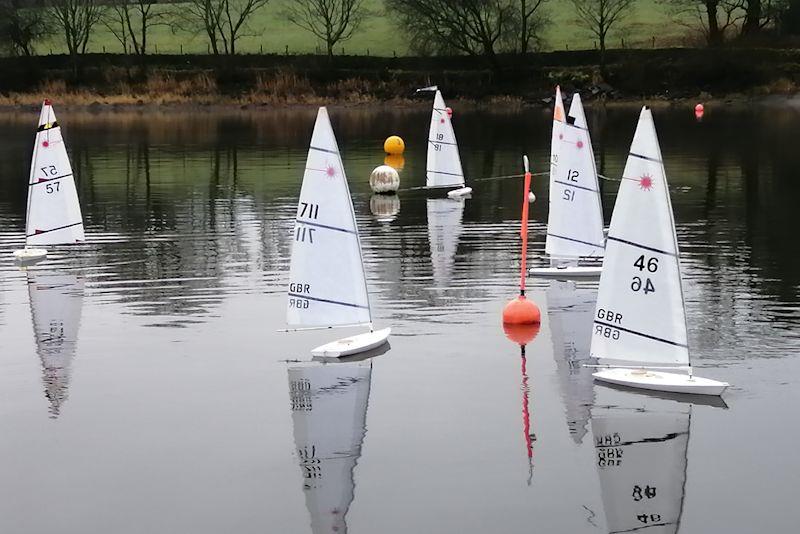 RC Laser TT series at Burwain photo copyright Tony Wilson taken at Burwain Sailing Club and featuring the RC Laser class