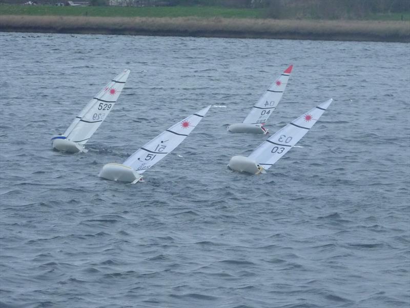 RC Laser Winter Series event 3 at Medway - photo © Fiona Blair