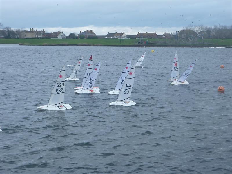 RC Laser Winter Series event 3 at Medway photo copyright Fiona Blair taken at Medway Yacht Club and featuring the RC Laser class