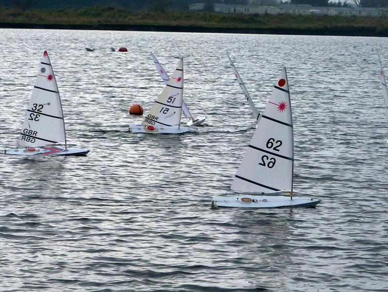 RC Laser Winter Series event 5 at Medway photo copyright Fiona Blair taken at Medway Yacht Club and featuring the RC Laser class