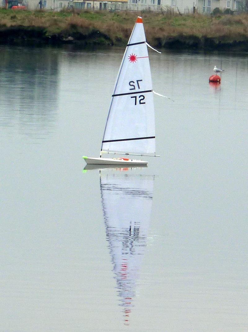 RC Laser Winter Series event 6 at Medway photo copyright Fiona Blair taken at Medway Yacht Club and featuring the RC Laser class