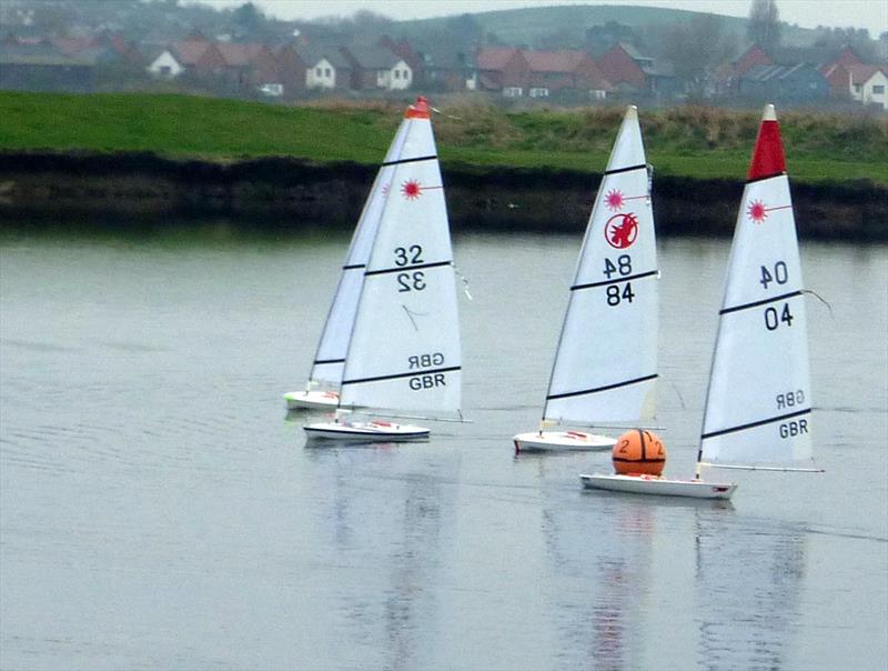 RC Laser Winter Series event 6 at Medway photo copyright Fiona Blair taken at Medway Yacht Club and featuring the RC Laser class