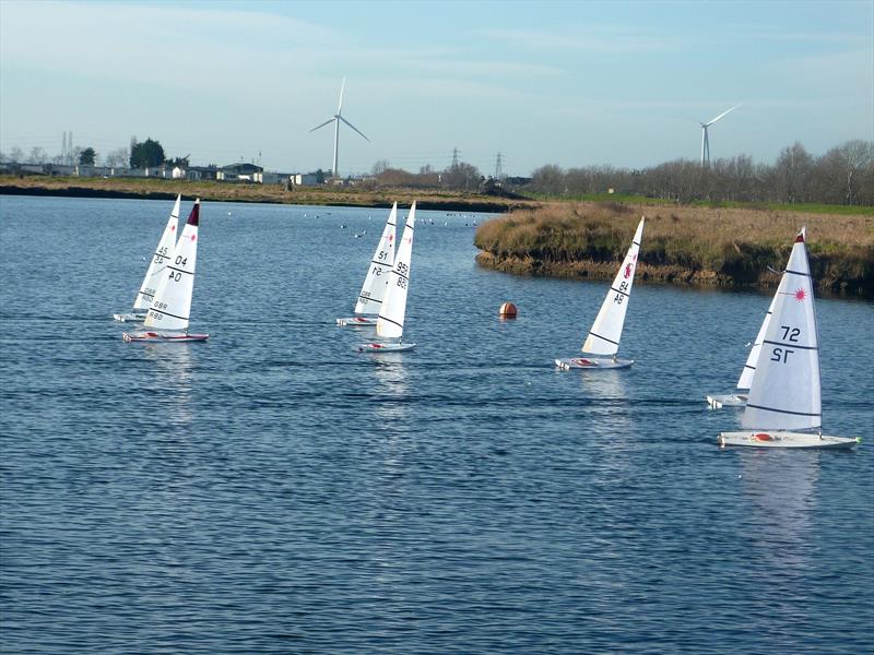 RC Laser Winter Series event 7 at Medway - photo © Fiona Blair