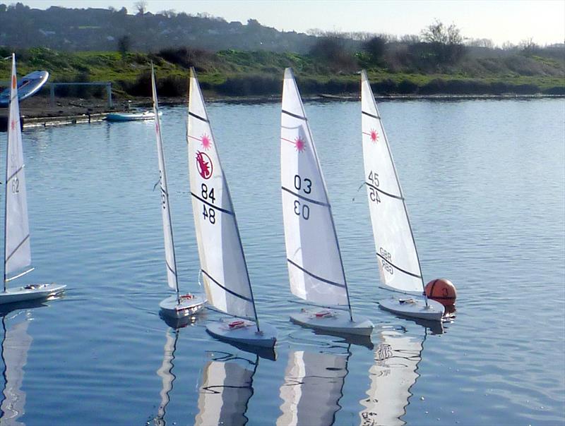 RC Laser Winter Series event 7 at Medway photo copyright Fiona Blair taken at Medway Yacht Club and featuring the RC Laser class