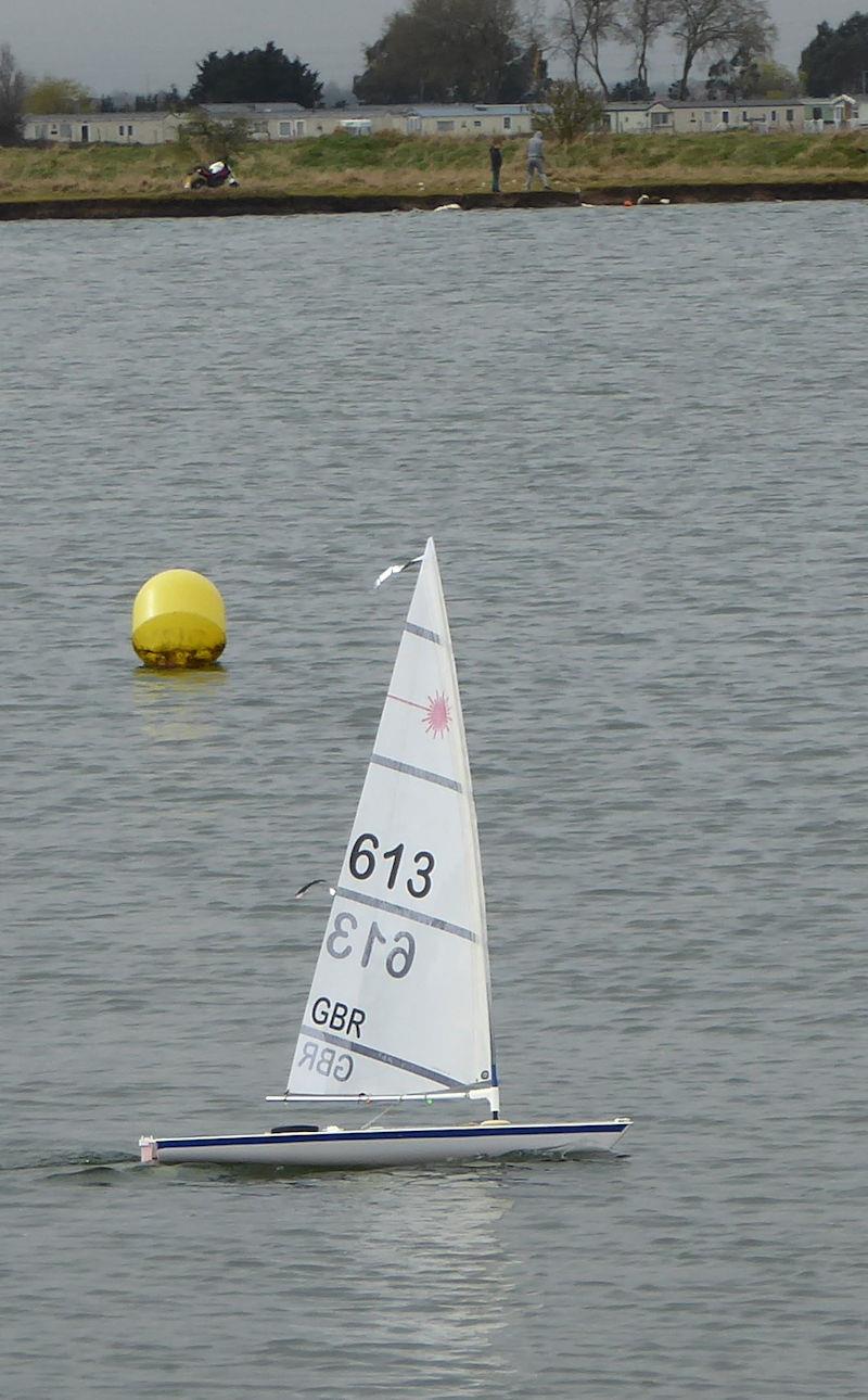 Medway RC Laser Winter Series event 10 photo copyright Jamie Blair taken at  and featuring the RC Laser class